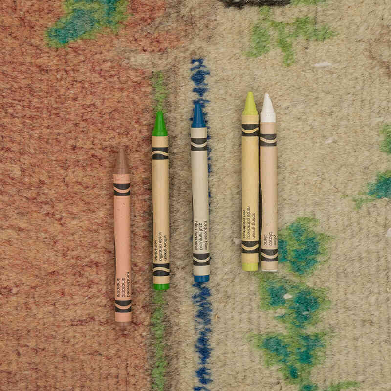 Alfombra Vintage Turca Anudada a Mano - 194 cm x 275 cm - K0072109