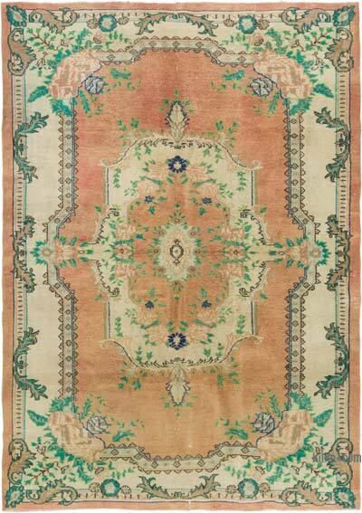 El Dokuma Vintage Halı - 194 cm x 275 cm