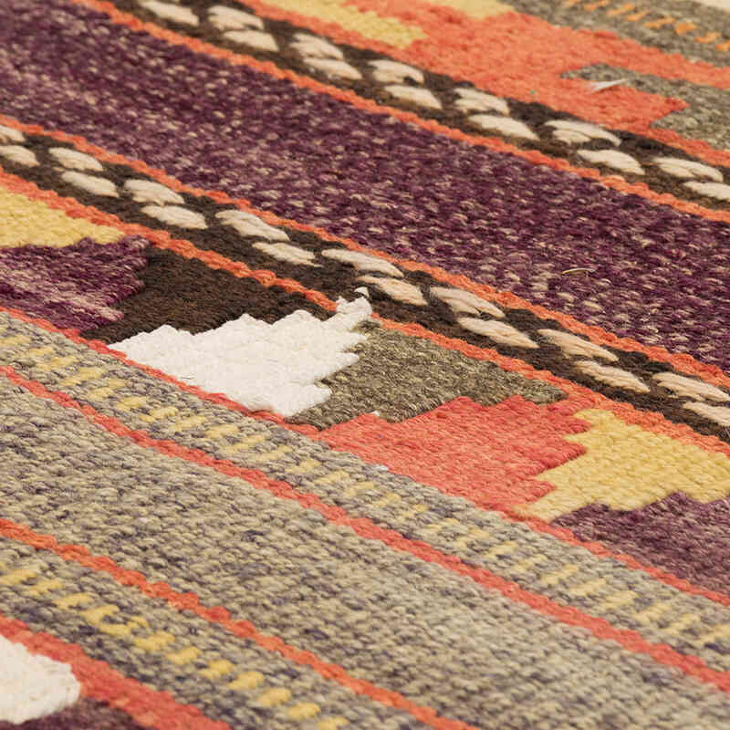 Vintage Tribal Kilim Runner - 2' 9" x 8' 2" (33" x 98") - K0072110