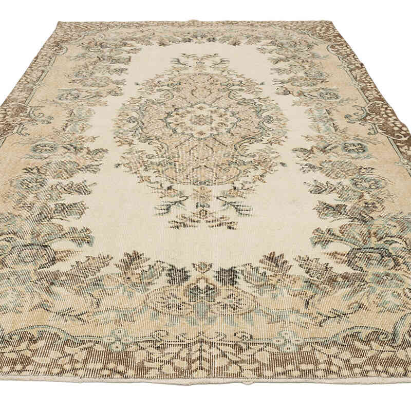 El Dokuma Vintage Halı - 170 cm x 276 cm - K0072116