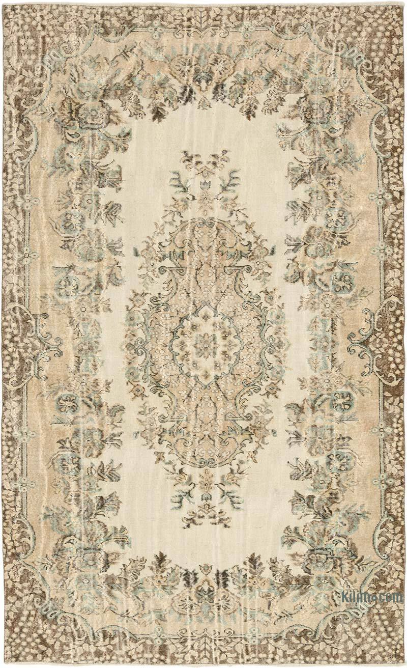 El Dokuma Vintage Halı - 170 cm x 276 cm - K0072116