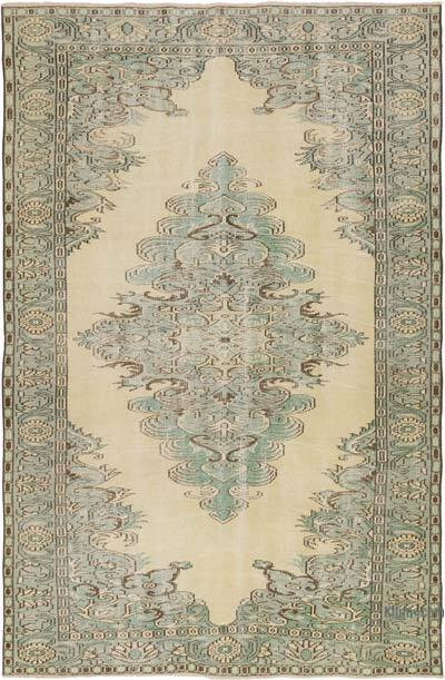 Alfombra Vintage Turca Anudada a Mano - 185 cm x 285 cm