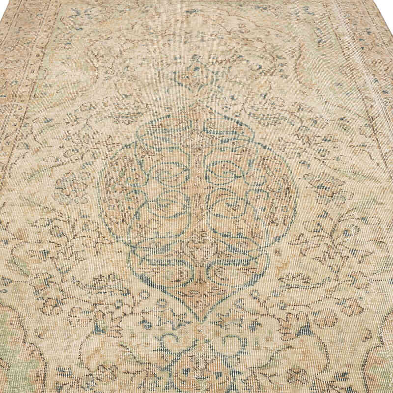 El Dokuma Vintage Halı - 164 cm x 258 cm - K0072124