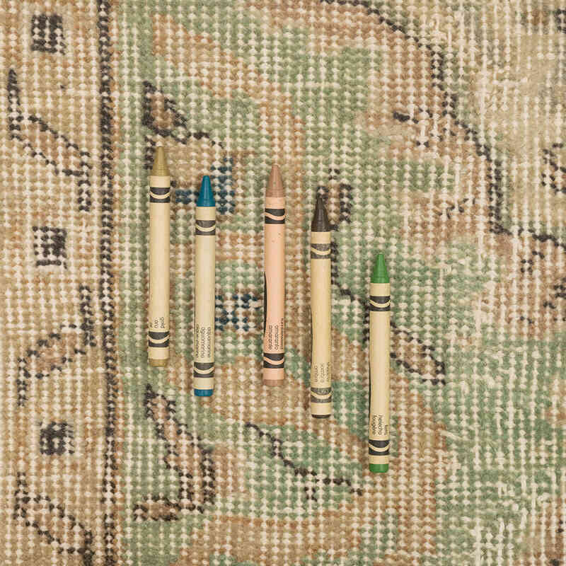 El Dokuma Vintage Halı - 164 cm x 258 cm - K0072124
