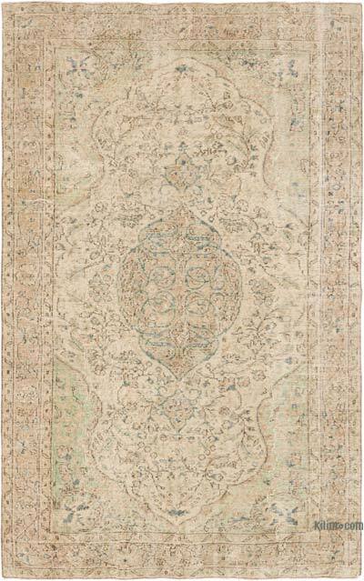 El Dokuma Vintage Halı - 164 cm x 258 cm
