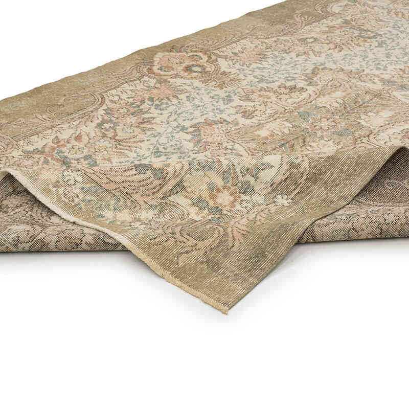 Vintage Turkish Hand-Knotted Rug - 6' 1" x 9' 10" (73" x 118") - K0072125