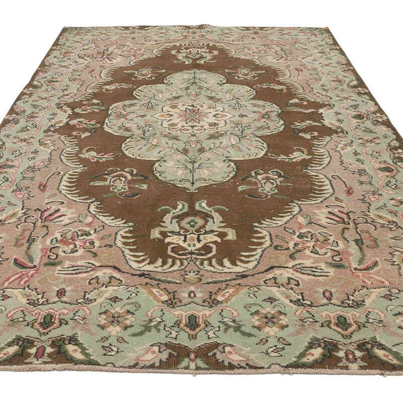El Dokuma Vintage Halı - 173 cm x 261 cm - K0072128