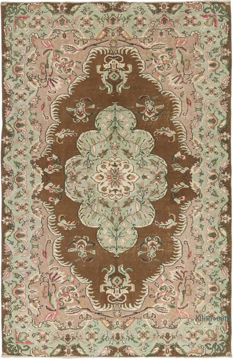 El Dokuma Vintage Halı - 173 cm x 261 cm - K0072128