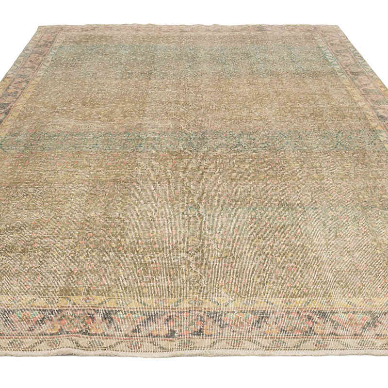 Vintage Turkish Hand-Knotted Rug - 6' 6" x 9' 9" (78" x 117") - K0072129