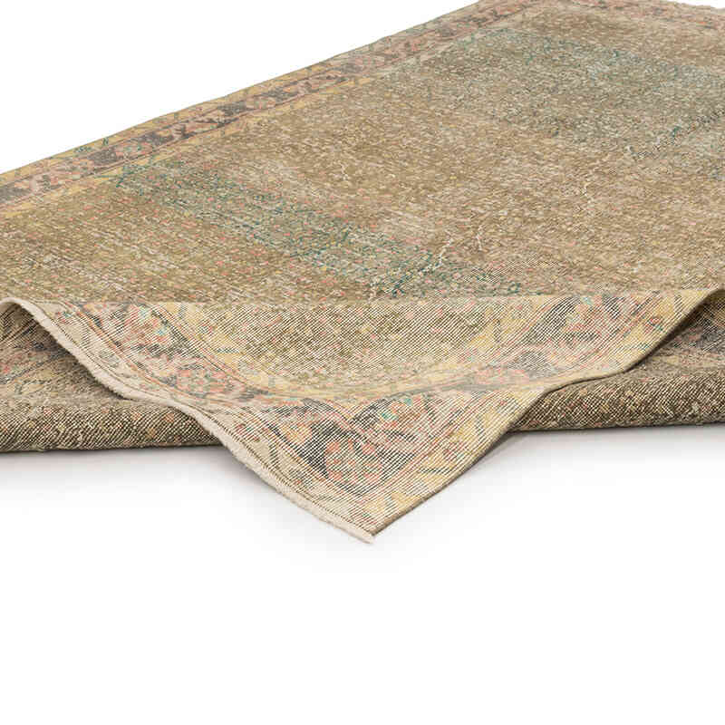 Vintage Turkish Hand-Knotted Rug - 6' 6" x 9' 9" (78" x 117") - K0072129