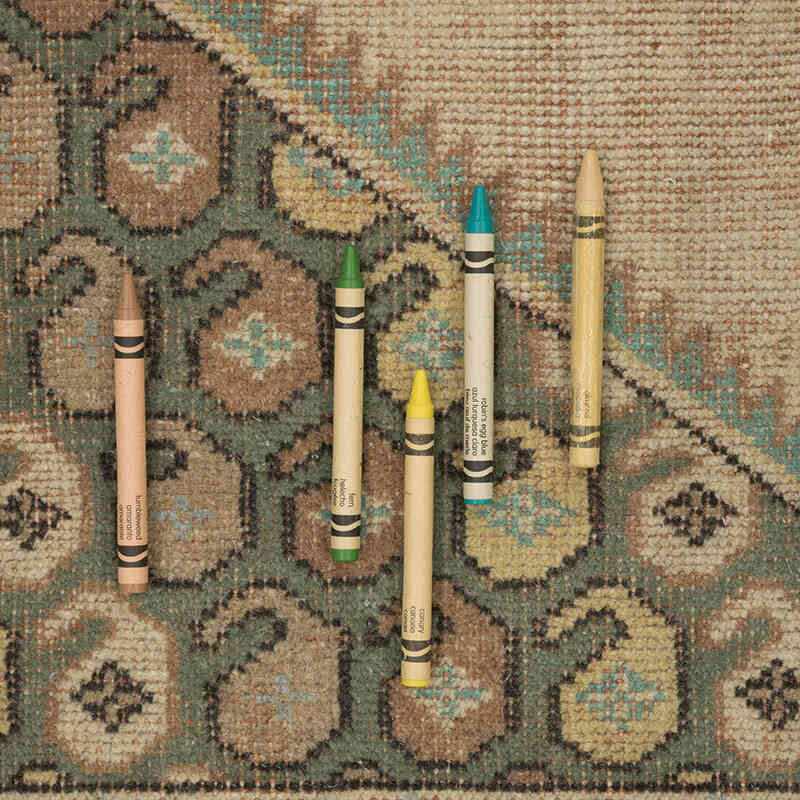 El Dokuma Vintage Halı - 158 cm x 244 cm - K0072130