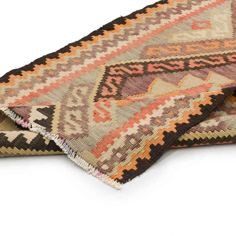 Vintage Anadolu Kilim Yolluk - 95 cm x 352 cm - K0072138