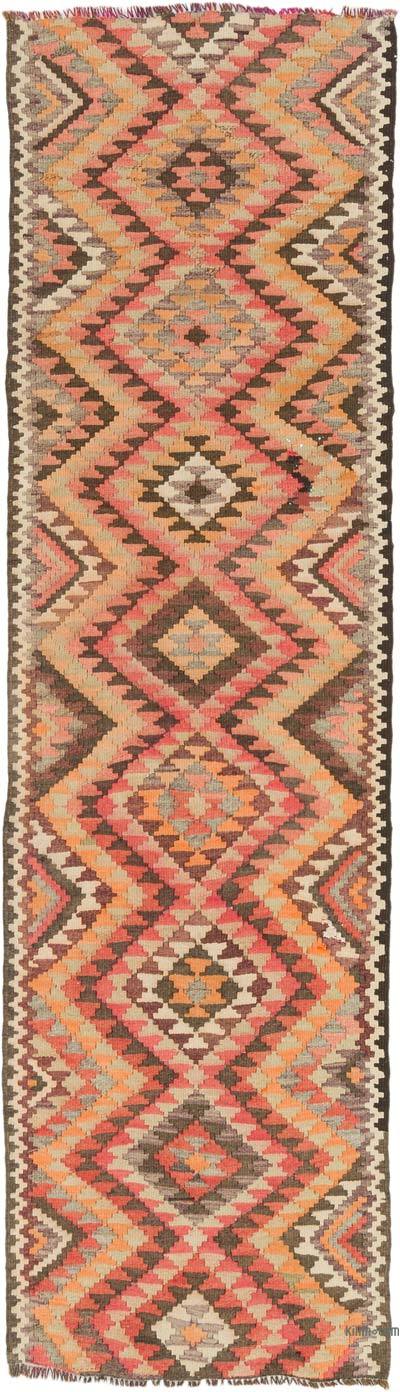 Vintage Tribal Kilim Runner - 3'  x 10' 6" (36" x 126")