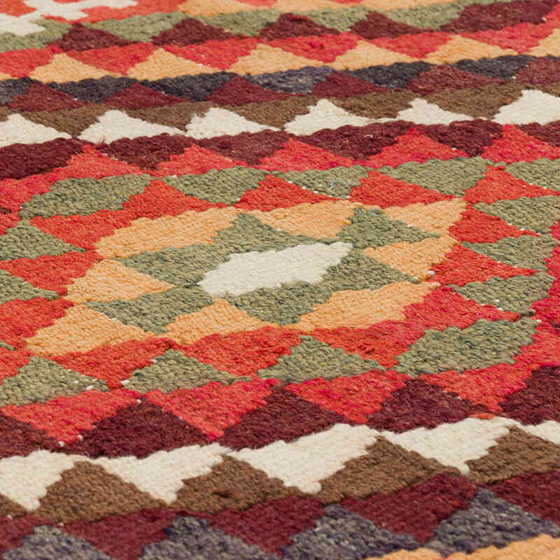 Vintage Tribal Kilim Runner - 2' 9" x 11'  (33" x 132") - K0072155