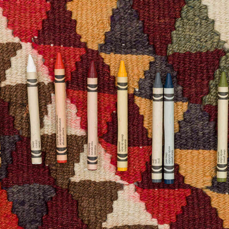 Vintage Tribal Kilim Runner - 2' 9" x 11'  (33" x 132") - K0072155