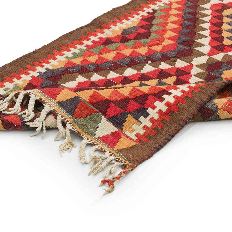 Vintage Tribal Kilim Runner - 2' 9" x 11'  (33" x 132") - K0072155
