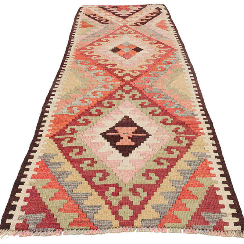 Vintage Anadolu Kilim Yolluk - 90 cm x 285 cm - K0072156