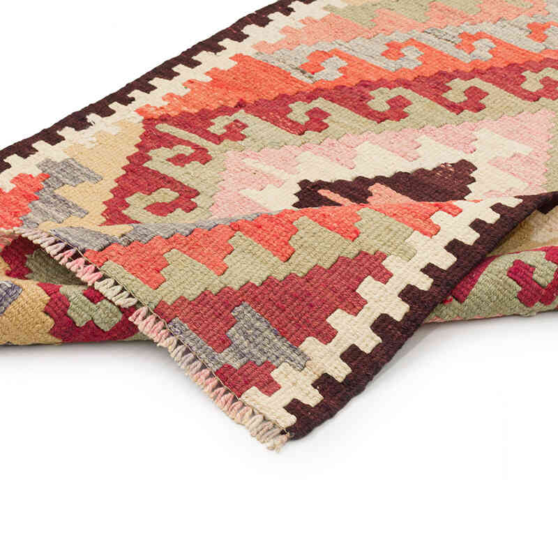 Vintage Anadolu Kilim Yolluk - 90 cm x 285 cm - K0072156