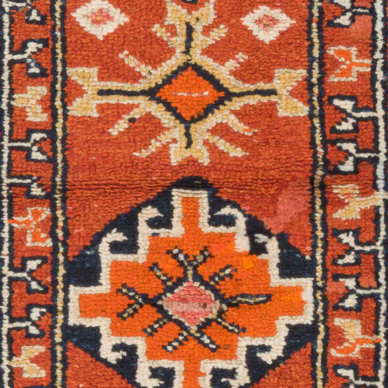 Alfombra Vintage de pasillo - 90 cm x 340 cm - K0072157