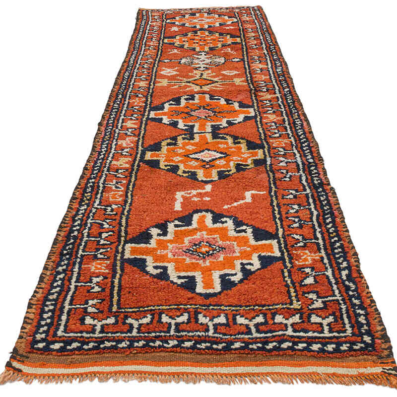 Alfombra Vintage de pasillo - 90 cm x 340 cm - K0072157