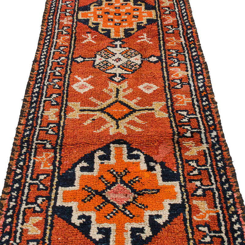 Alfombra Vintage de pasillo - 90 cm x 340 cm - K0072157