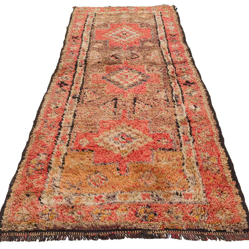 Vintage Tribal Runner Rug - 2' 11" x 8' 5" (35" x 101") - K0072161
