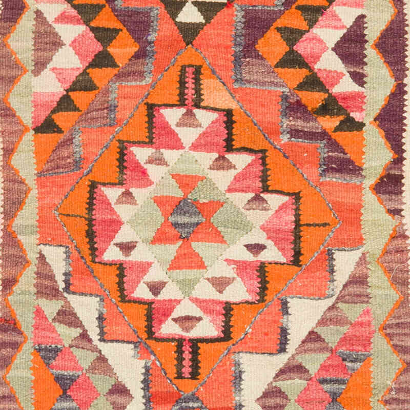 Vintage Anadolu Kilim Yolluk - 86 cm x 265 cm - K0072166