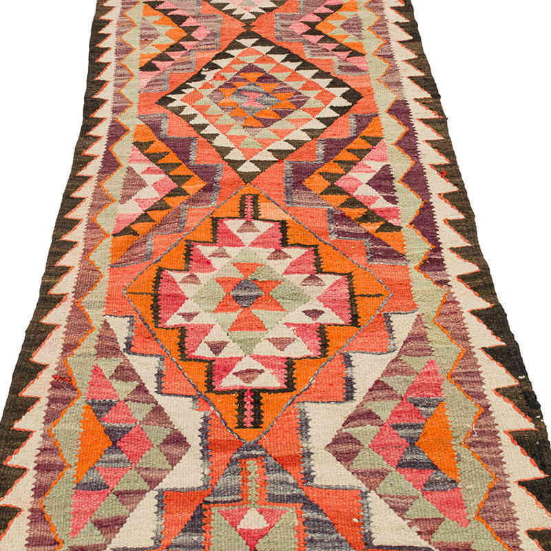 Vintage Anadolu Kilim Yolluk - 86 cm x 265 cm - K0072166