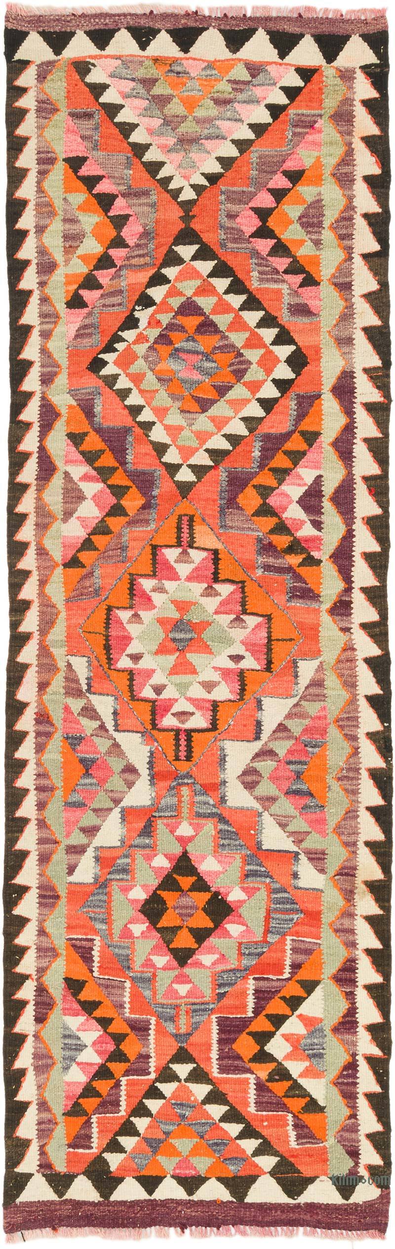 Vintage Anadolu Kilim Yolluk - 86 cm x 265 cm - K0072166