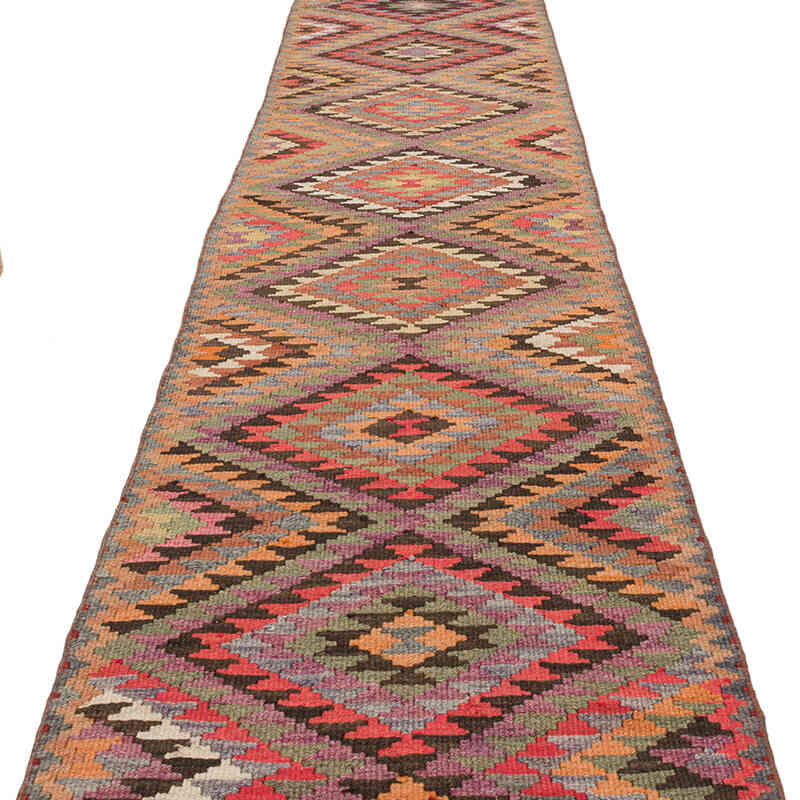 Vintage Anadolu Kilim Yolluk - 80 cm x 340 cm - K0072170