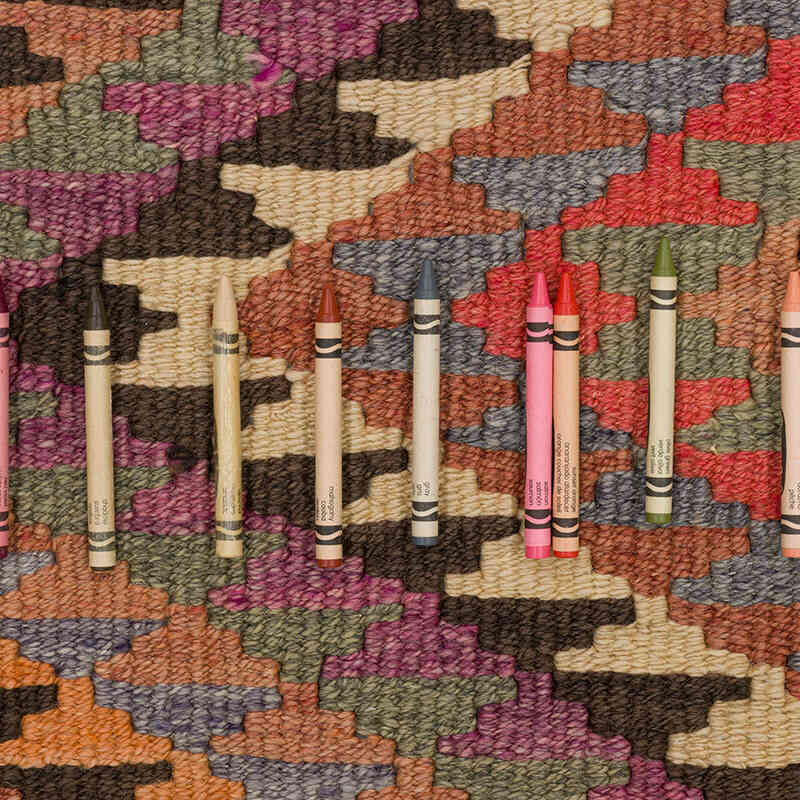 Vintage Anadolu Kilim Yolluk - 80 cm x 340 cm - K0072170