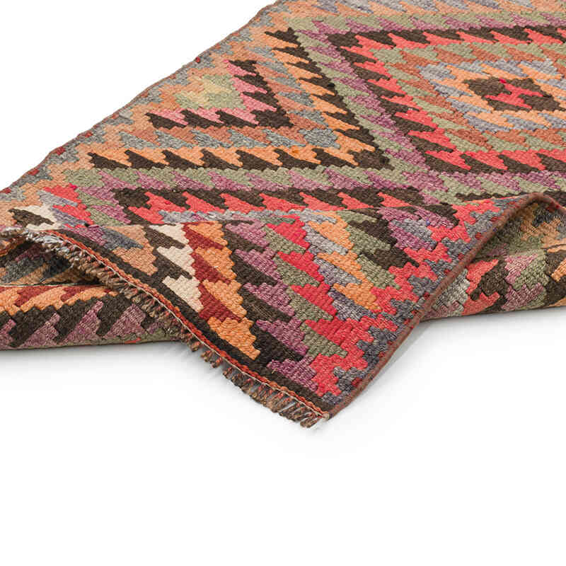 Vintage Anadolu Kilim Yolluk - 80 cm x 340 cm - K0072170