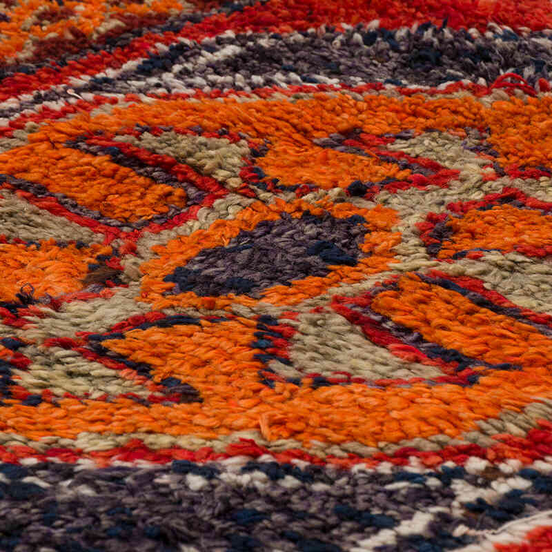 Vintage Tribal Runner Rug - 3' 1" x 11' 6" (37" x 138") - K0072172