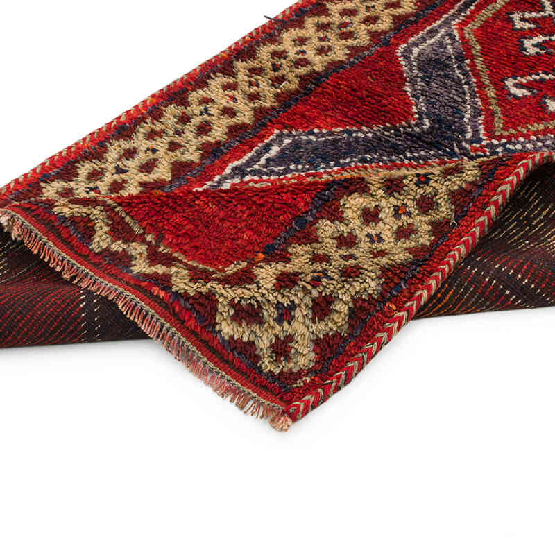 Vintage Tribal Runner Rug - 3' 1" x 11' 6" (37" x 138") - K0072172