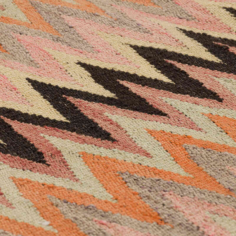 Alfombra Kilim Tribal Vintage - 106 cm x 225 cm - K0072174