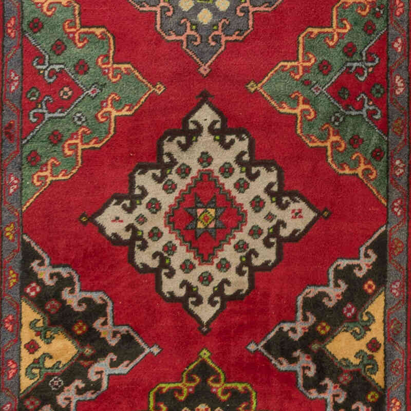 Vintage Turkish Hand-Knotted Rug - 10'  x 13'  (120" x 156") - K0072179