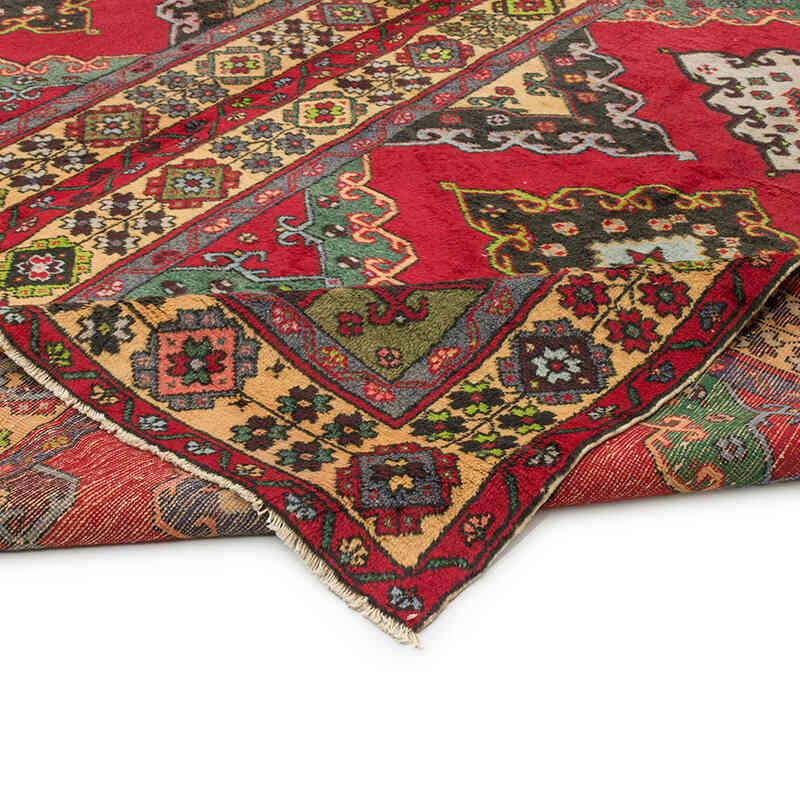 Vintage Turkish Hand-Knotted Rug - 10'  x 13'  (120" x 156") - K0072179