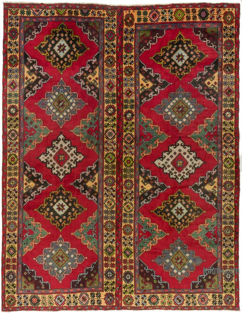 Vintage Turkish Hand-Knotted Rug - 10'  x 13'  (120" x 156") - K0072179