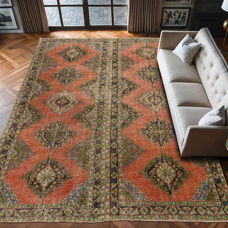 El Dokuma Vintage Hali - 288 cm x 392 cm - K0072181