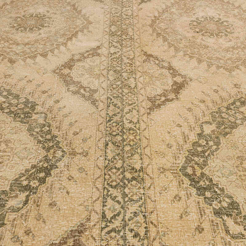 Vintage Turkish Hand-Knotted Rug - 9' 5" x 13' 7" (113" x 163") - K0072188