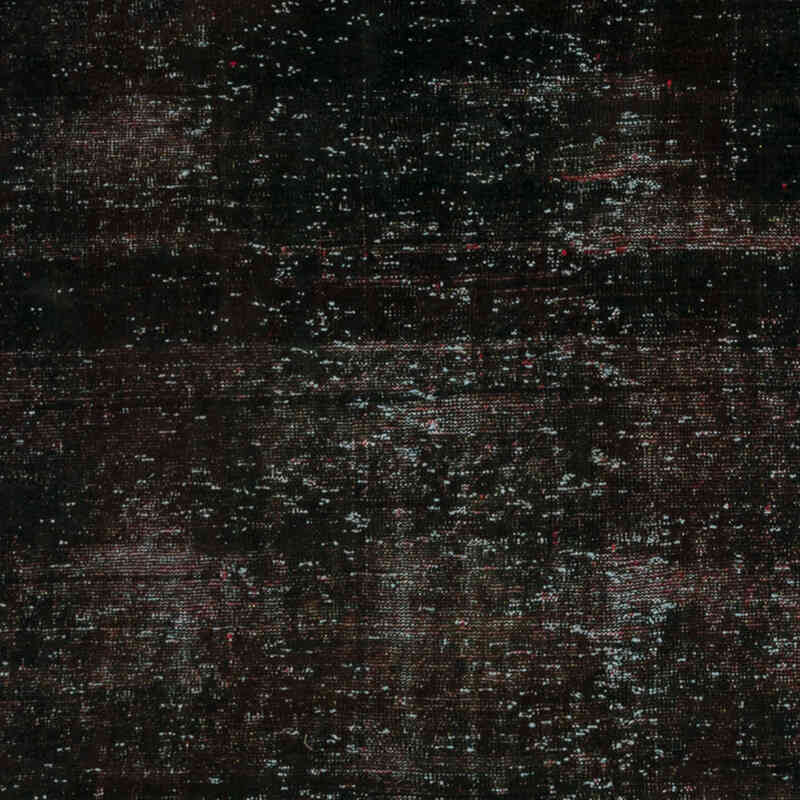 Over-dyed Vintage Hand-Knotted Turkish Rug - 9' 9" x 10' 2" (117" x 122") - K0072197