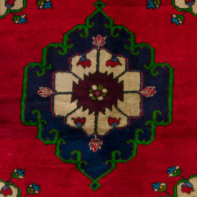 Alfombra Vintage Turca Anudada a Mano - 273 cm x 385 cm - K0072199