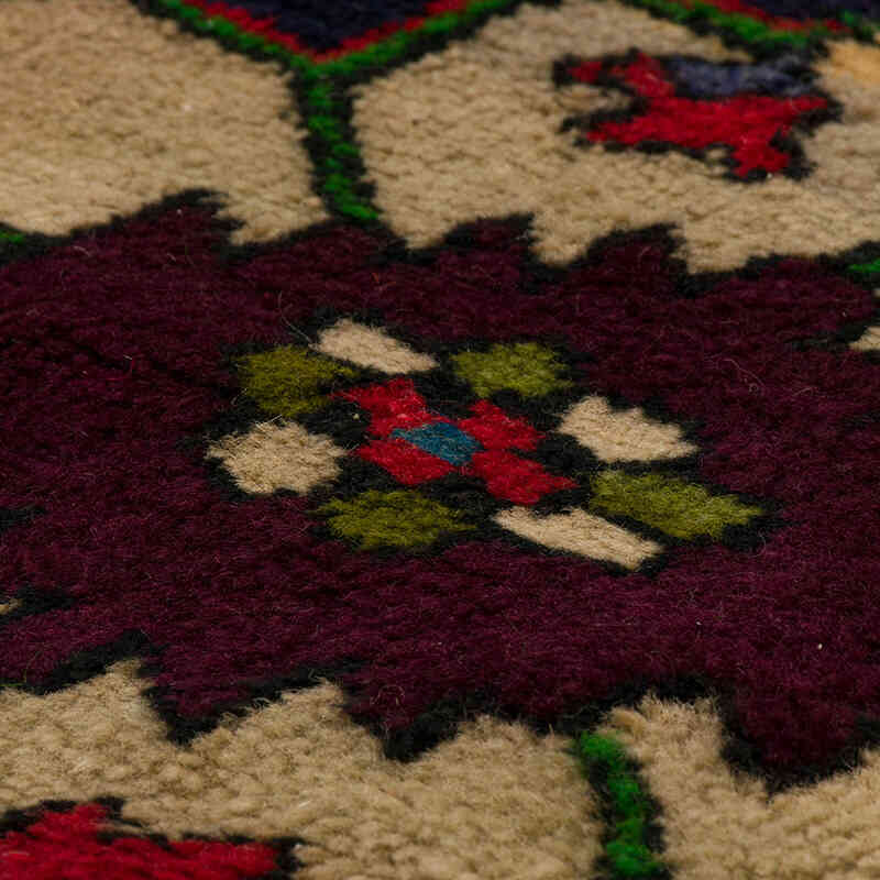 Alfombra Vintage Turca Anudada a Mano - 273 cm x 385 cm - K0072199