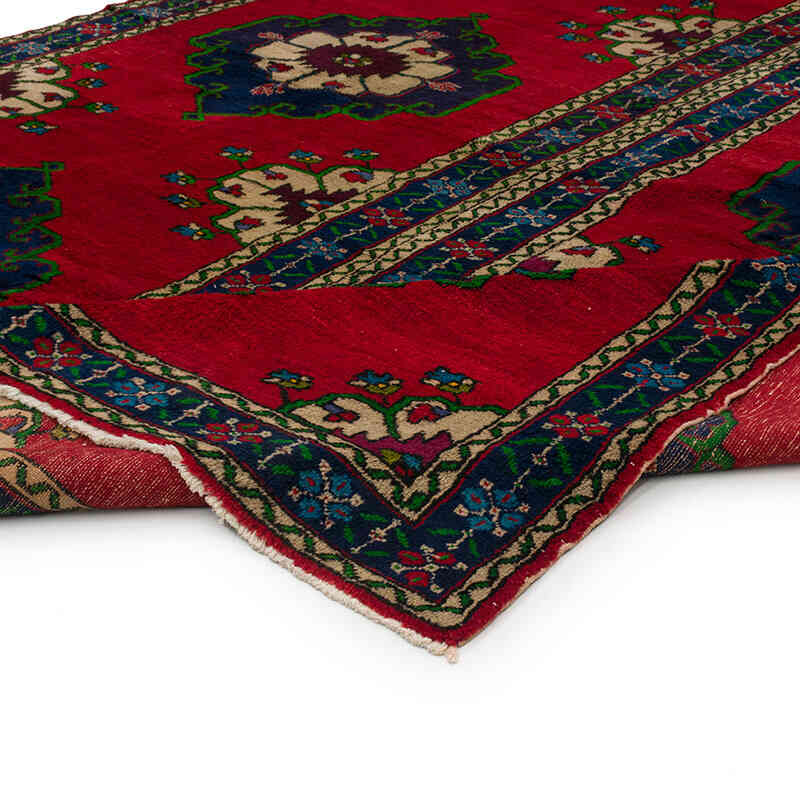 Alfombra Vintage Turca Anudada a Mano - 273 cm x 385 cm - K0072199