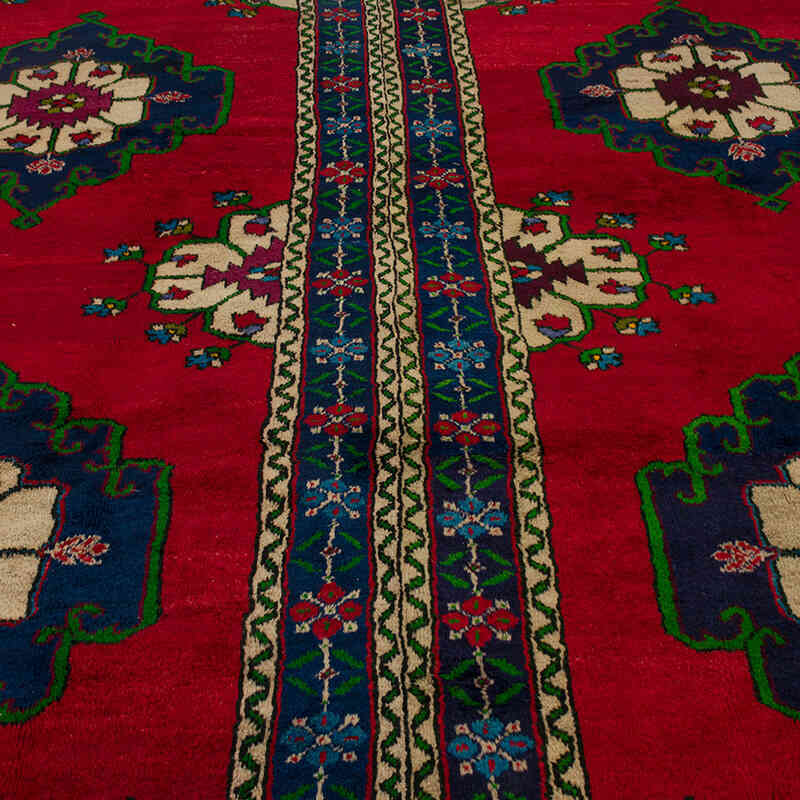 Alfombra Vintage Turca Anudada a Mano - 273 cm x 385 cm - K0072199