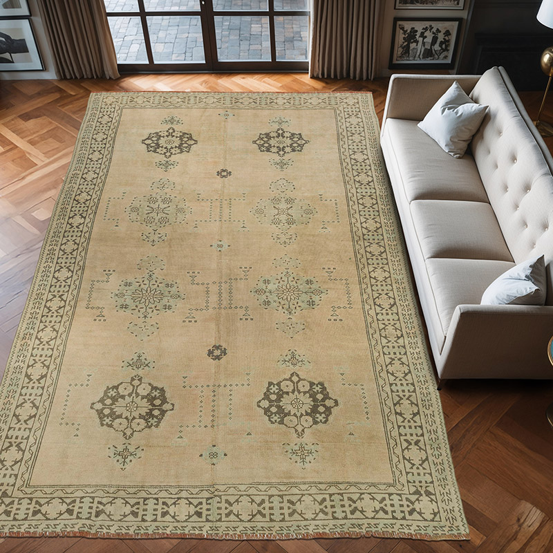 El Dokuma Vintage Hali - 242 cm x 404 cm - K0072200