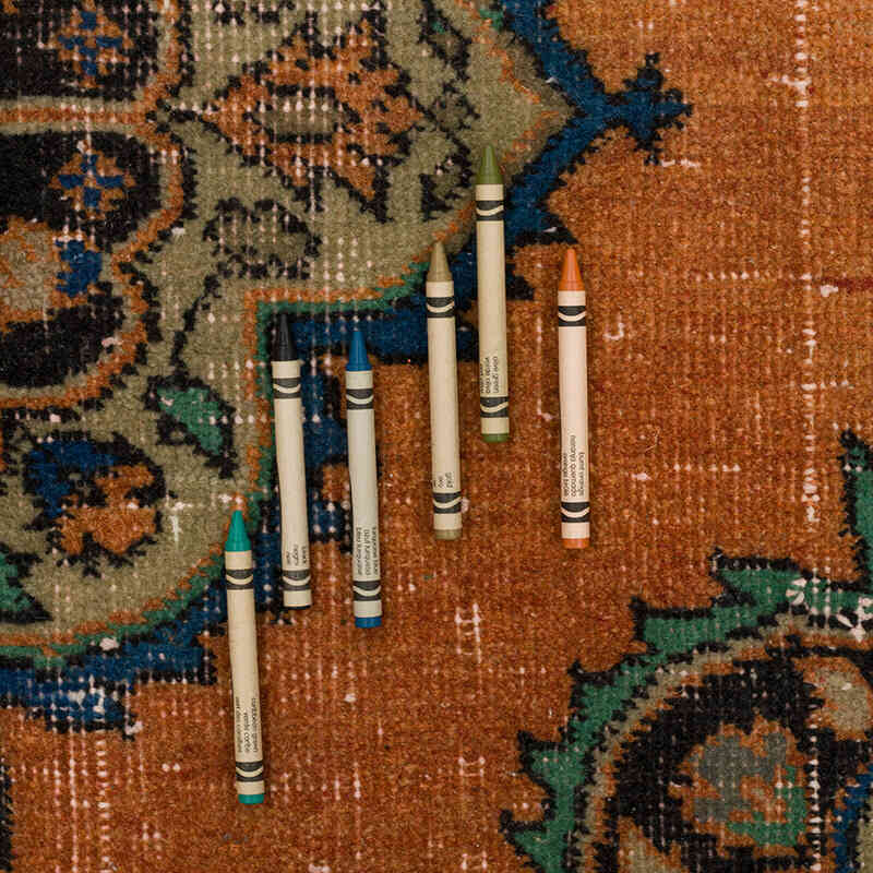 El Dokuma Vintage Hali - 281 cm x 375 cm - K0072222