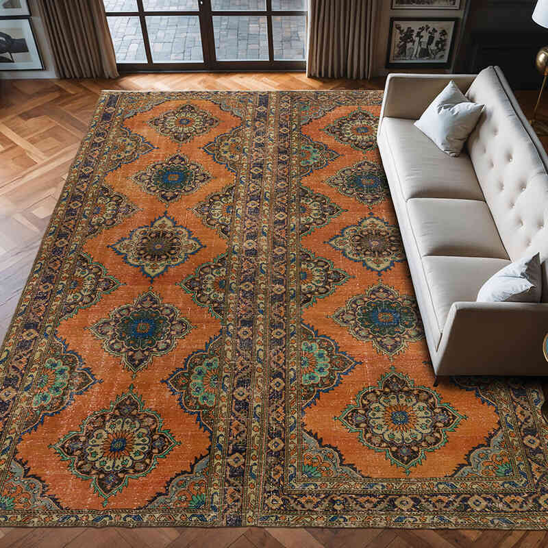El Dokuma Vintage Hali - 281 cm x 375 cm - K0072222