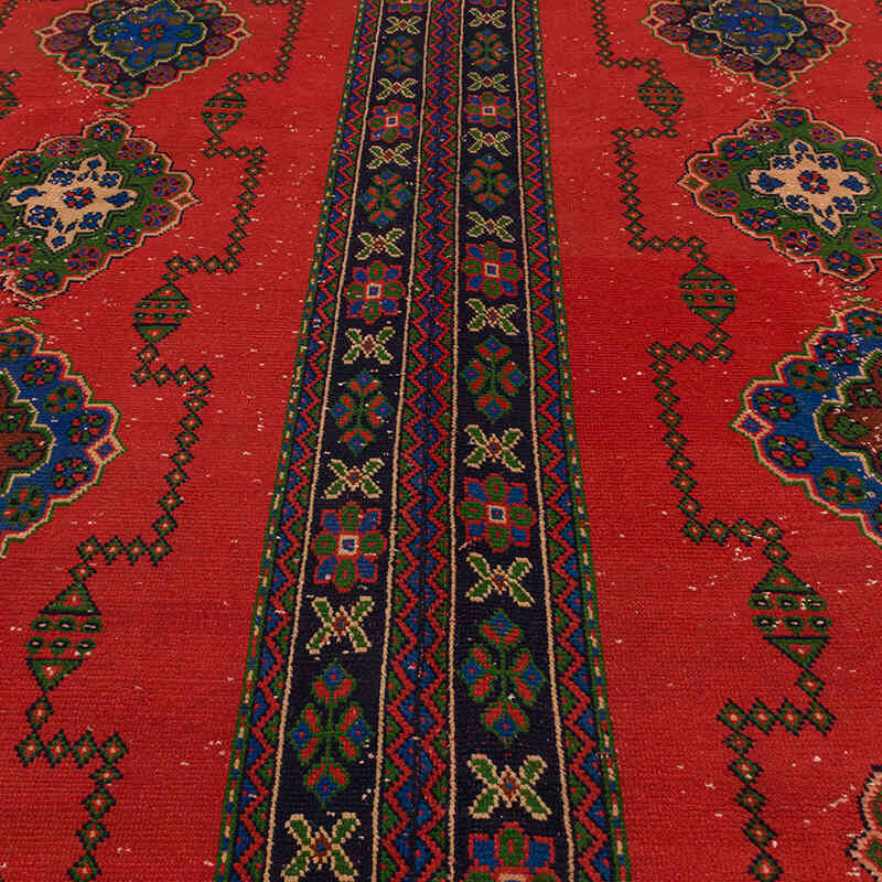 Vintage Turkish Hand-Knotted Rug - 8' 10" x 11' 4" (106" x 136") - K0072223