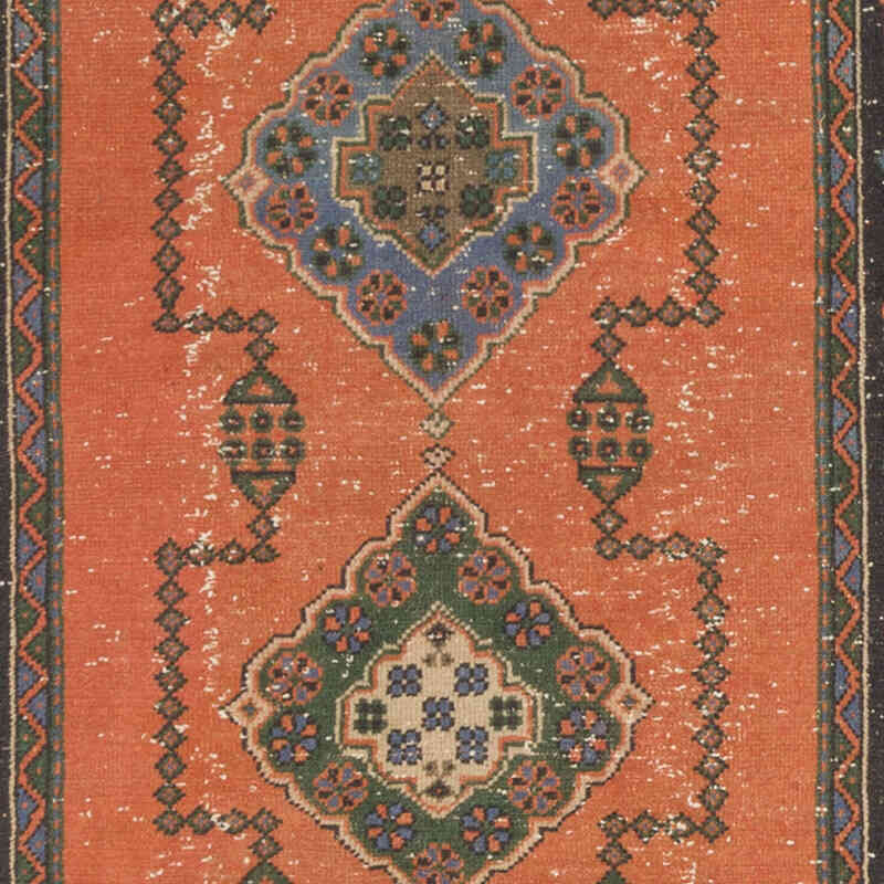 Vintage Turkish Hand-Knotted Rug - 9'  x 11' 4" (108" x 136") - K0072225